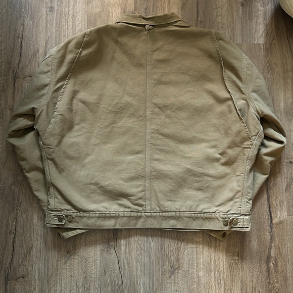 Vintage Carhartt Southwestern Sherpa Lined Aztec Jacket JP1021 XXL - Picture 7 of 10